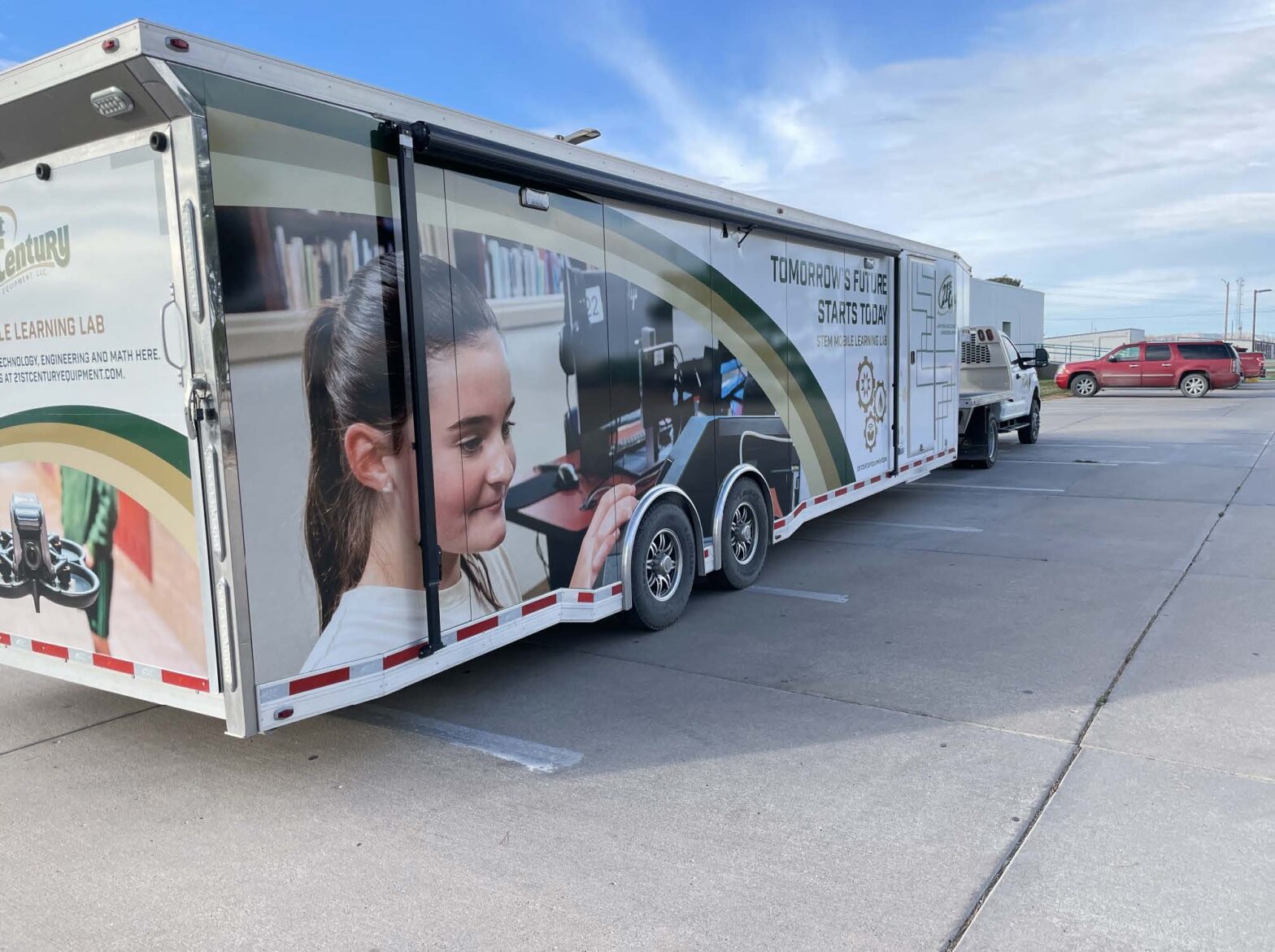 Mobile Learning Lab trailer